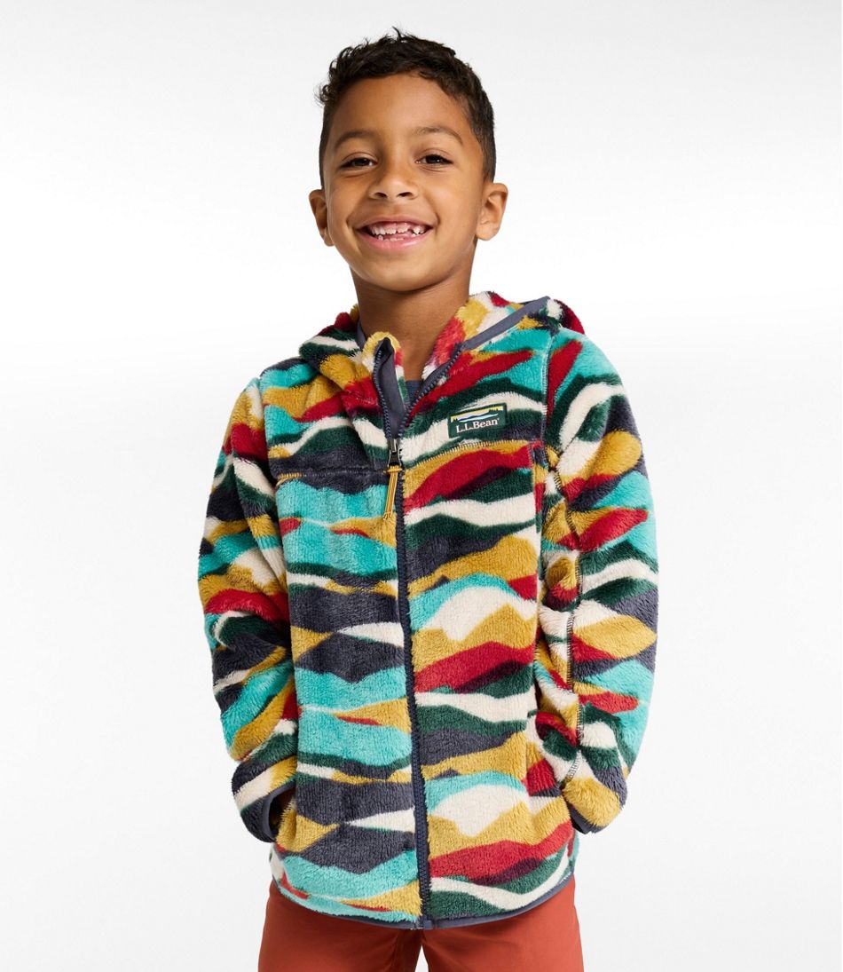 Kids' L.L.Bean Hi-Pile Fleece, Print - L.L.Bean New