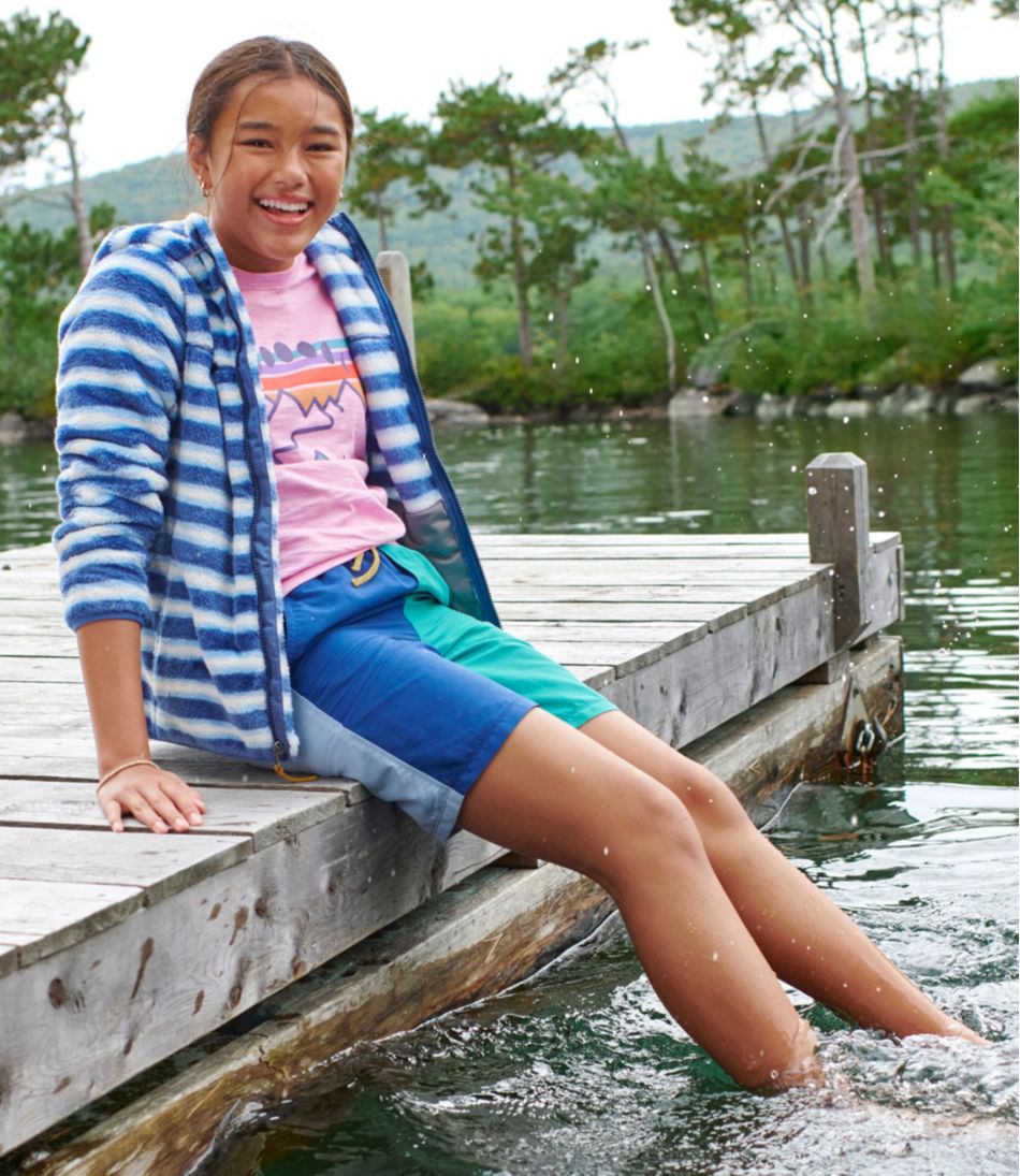 Kids' L.L.Bean Hi-Pile Fleece, Print - L.L.Bean New