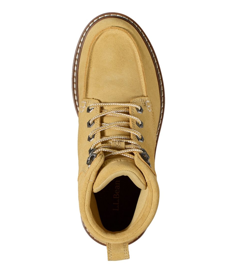Women's Stonington Boots, Suede Moc-Toe - L.L.Bean New