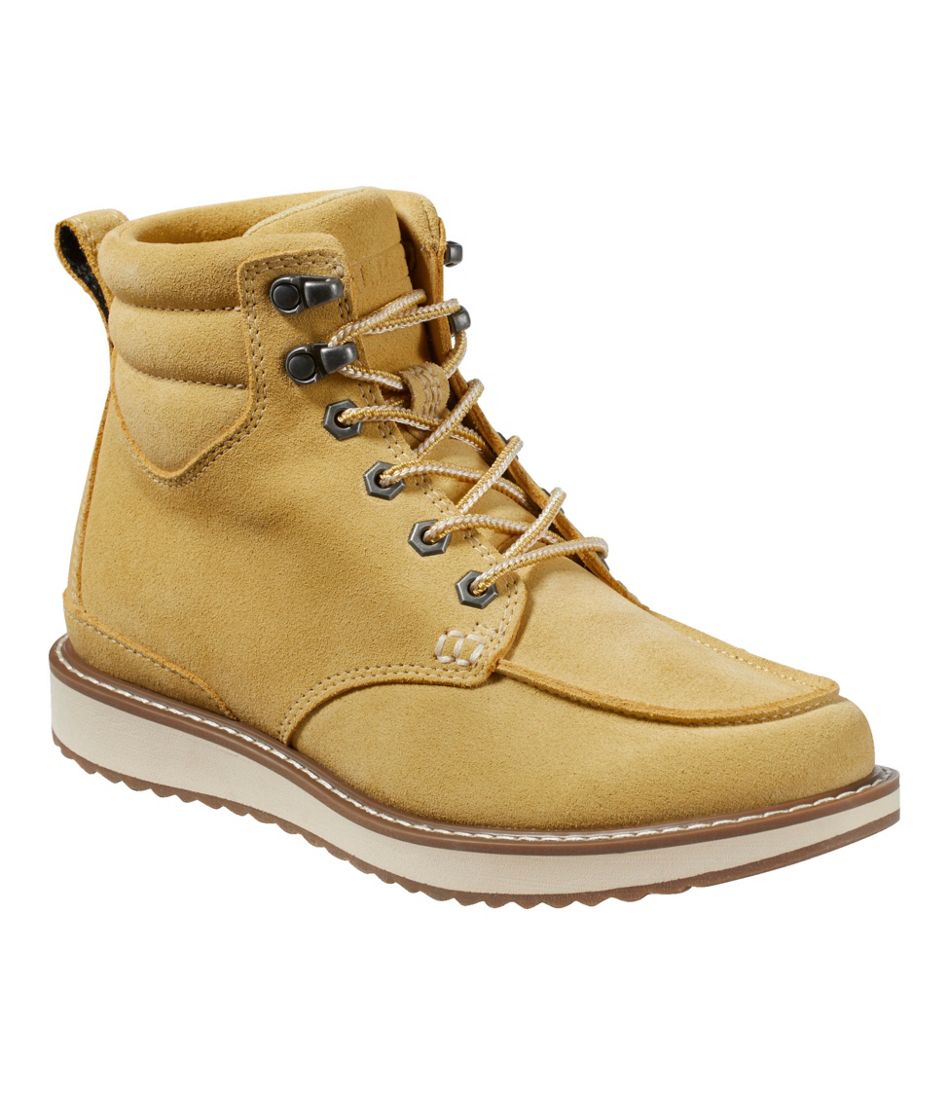 Women's Stonington Boots, Suede Moc-Toe - L.L.Bean New