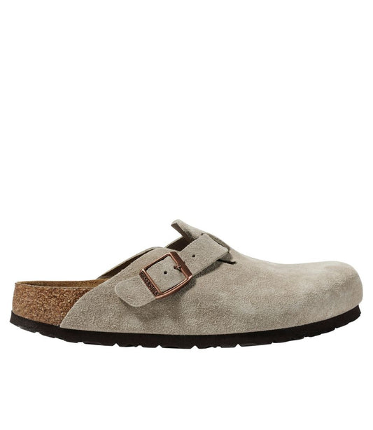 Women's Birkenstock Boston Clogs, Suede Soft Footbed - L.L.Bean Essential