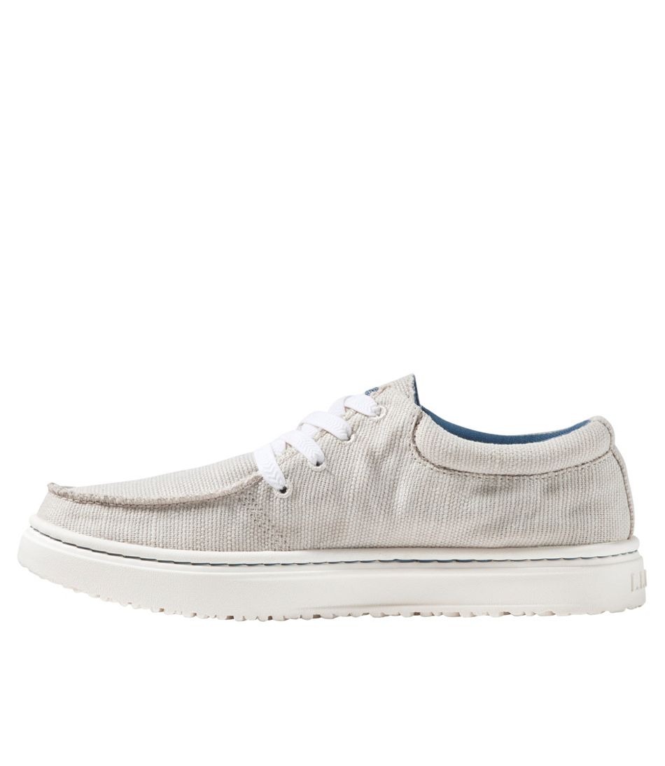 Women's Higgins Beach 4-Eye Lace-Up Shoes, Canvas - L.L.Bean Customer Favorite