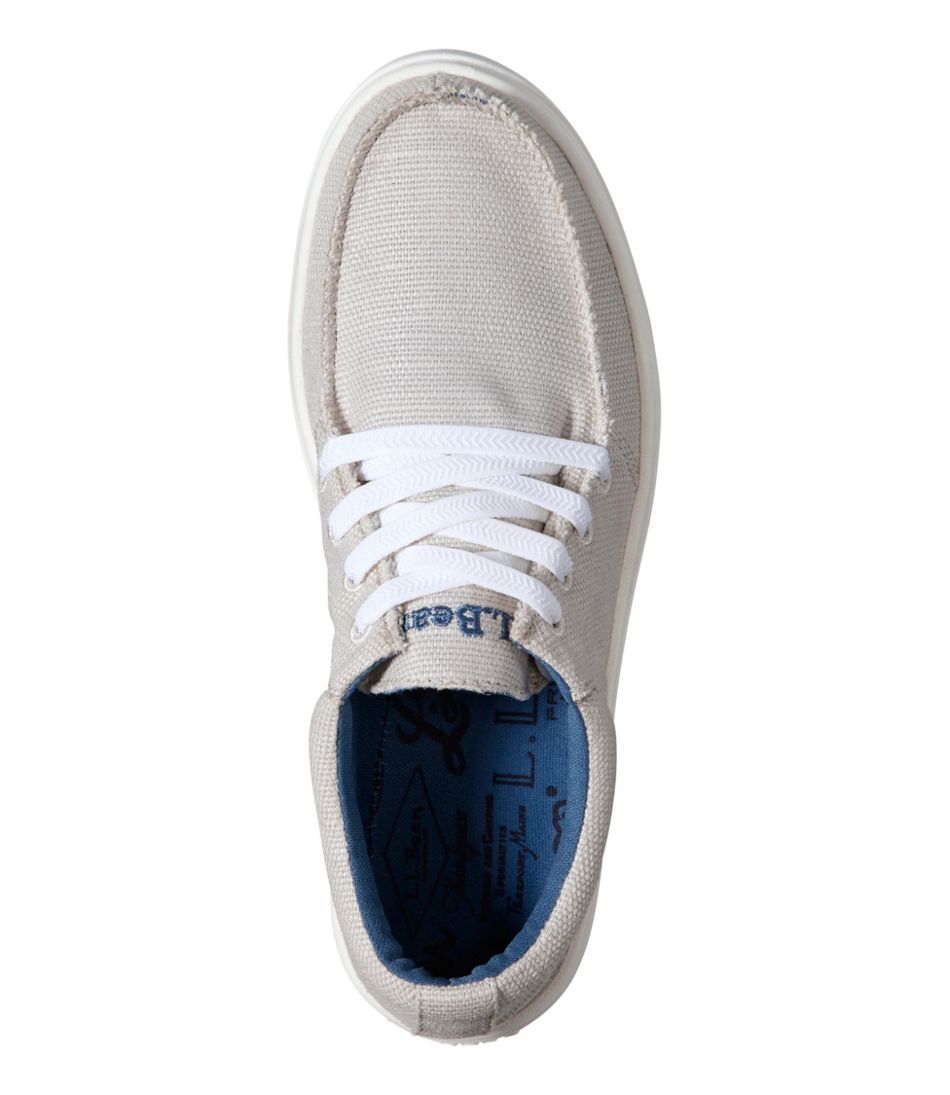 Women's Higgins Beach 4-Eye Lace-Up Shoes, Canvas - L.L.Bean Customer Favorite