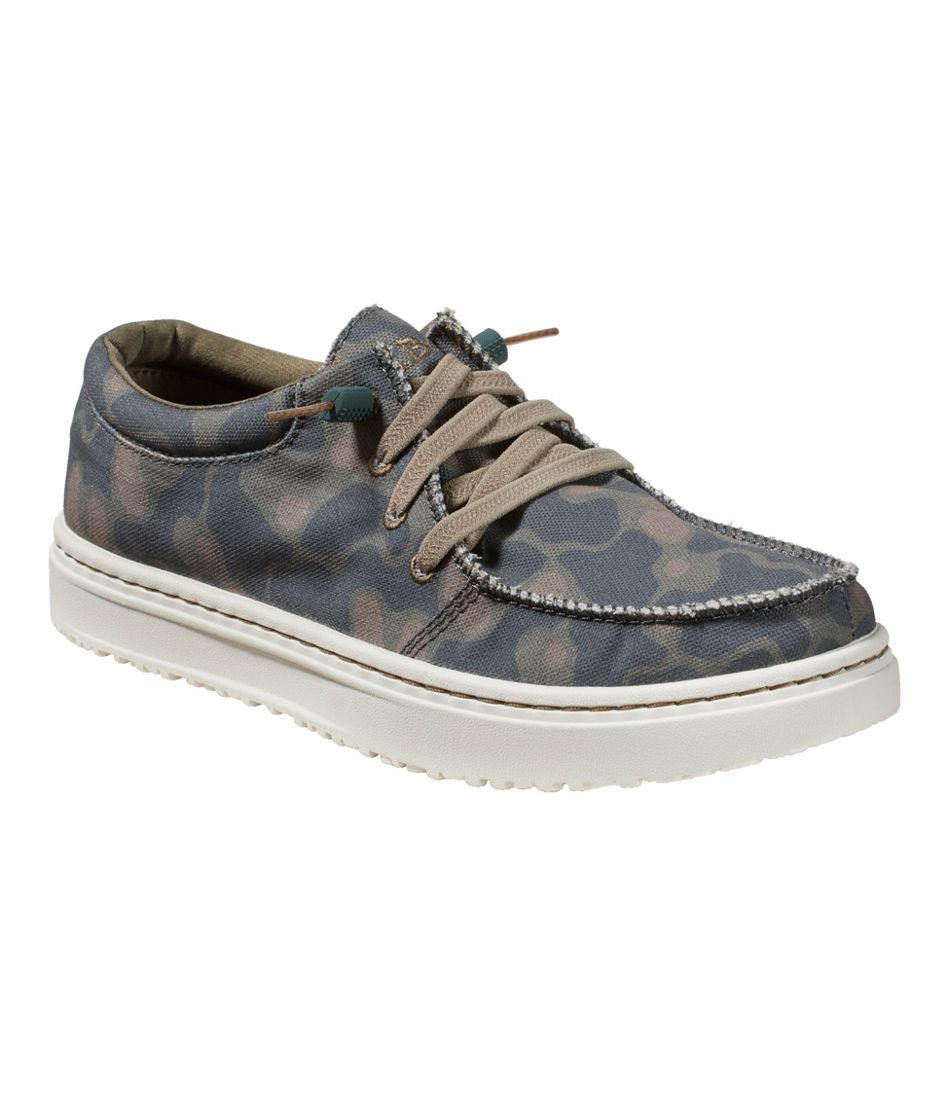 Women's Higgins Beach 4-Eye Slip-Ons, Print - L.L.Bean Signature
