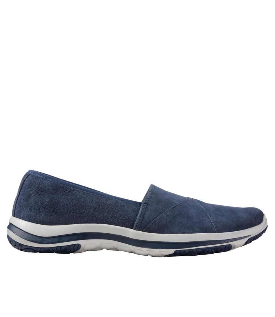 Women's Back Cove Stretch Slip-Ons, Nubuck - L.L.Bean Everyday