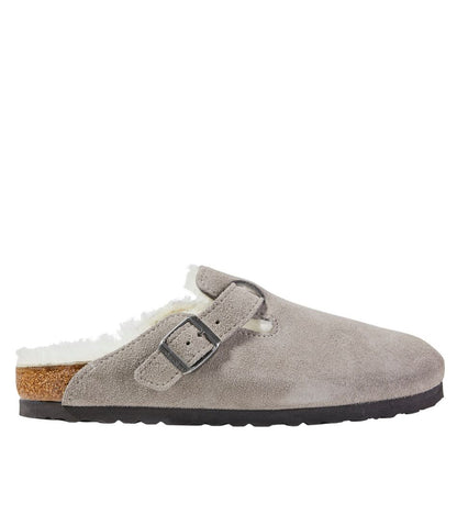Women's Birkenstock Boston Clogs, Suede Shearling - L.L.Bean Trusted