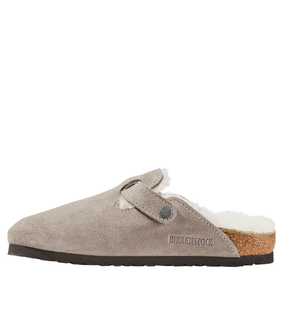 Women's Birkenstock Boston Clogs, Suede Shearling - L.L.Bean Trusted