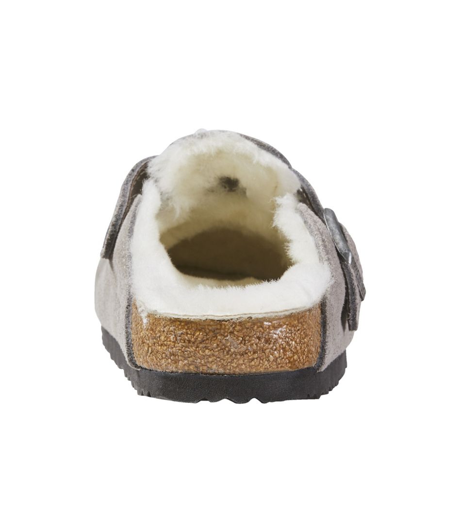 Women's Birkenstock Boston Clogs, Suede Shearling - L.L.Bean Trusted
