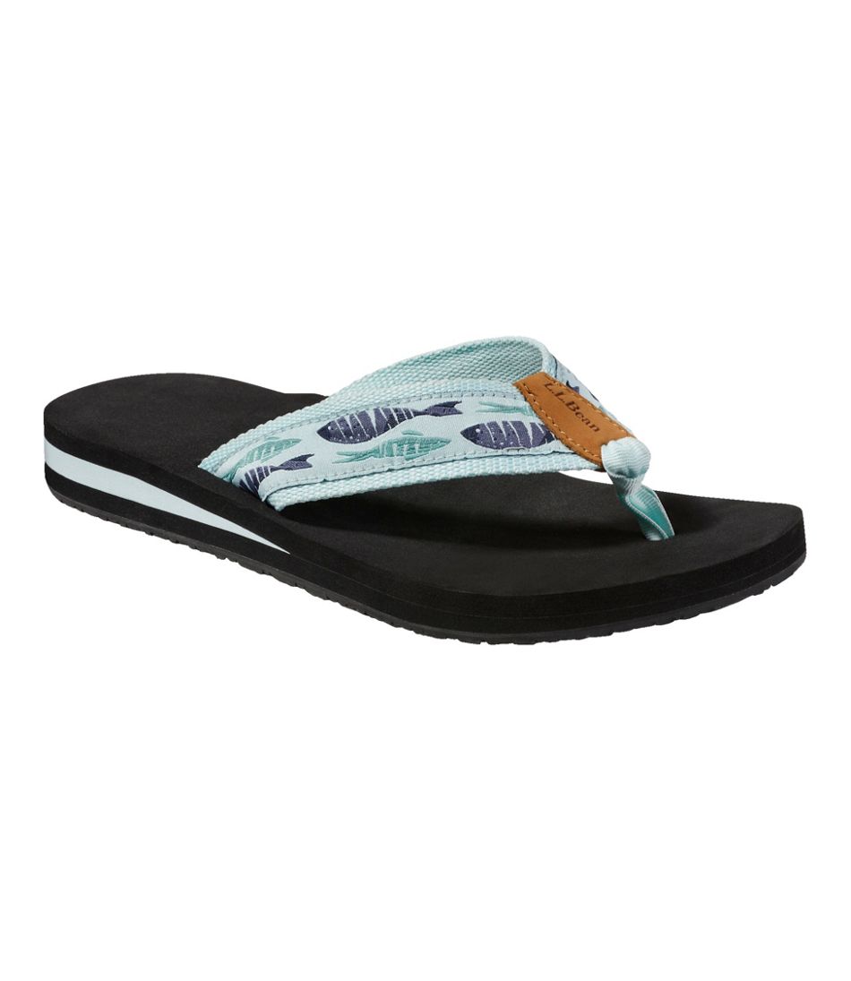 Women's Original Maine Isle Flip-Flops, Motif - L.L.Bean New