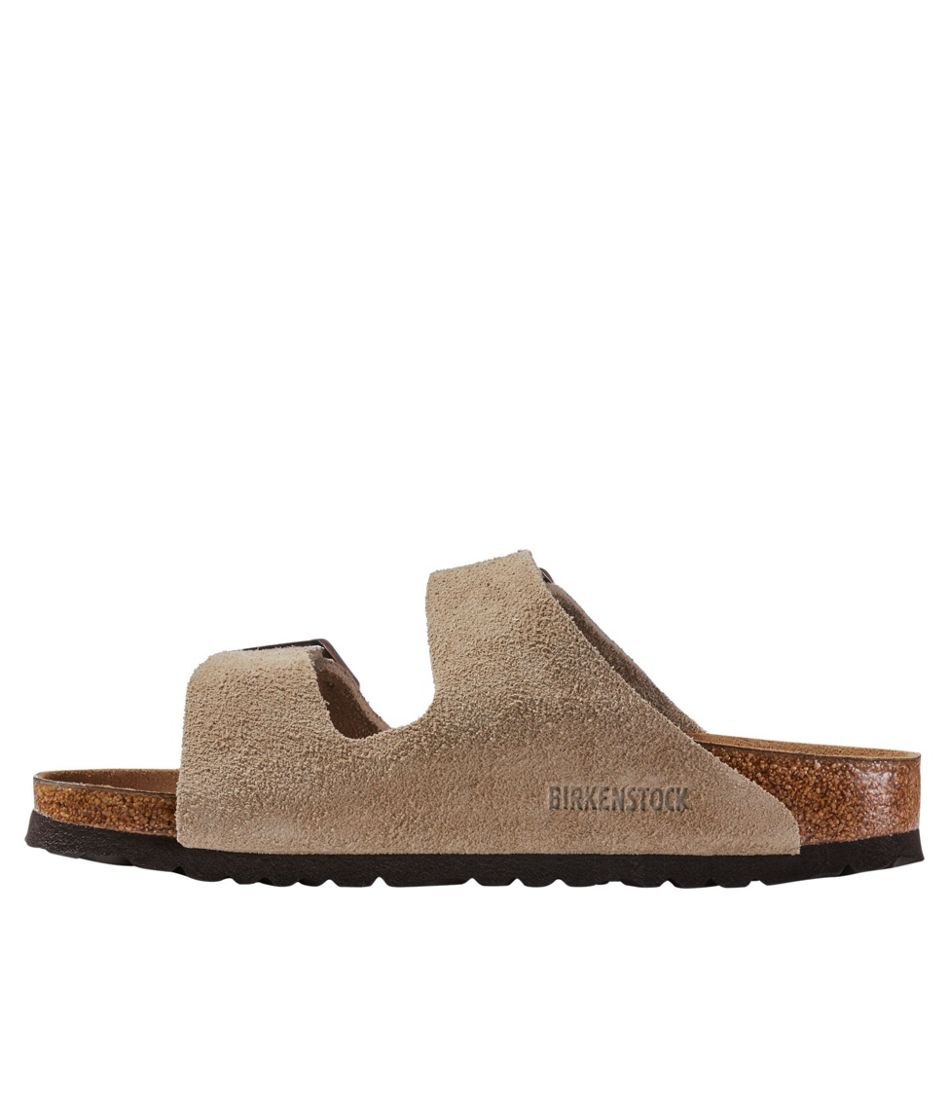 Women's Birkenstock Arizona Sandals, Suede, Classic Footbed - L.L.Bean Exclusive