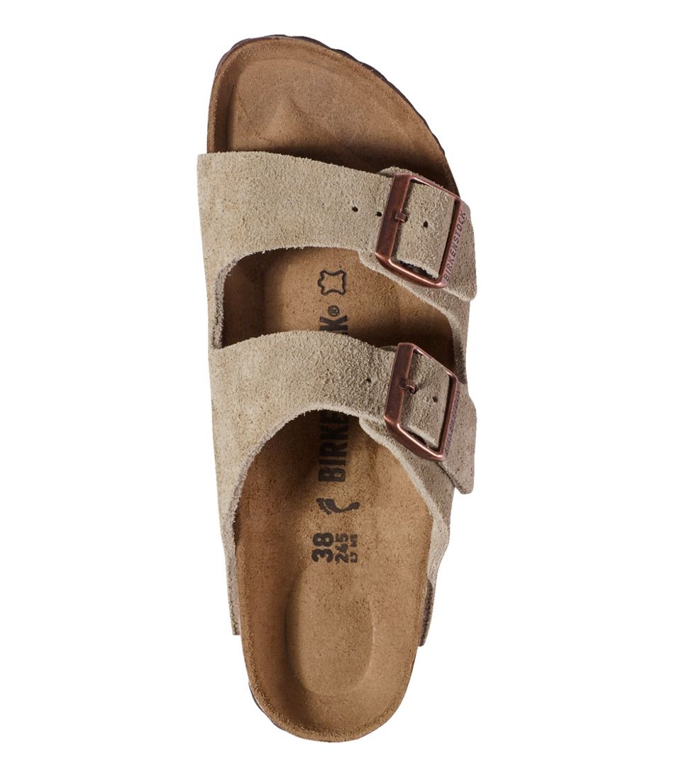 Women's Birkenstock Arizona Sandals, Suede, Classic Footbed - L.L.Bean Exclusive