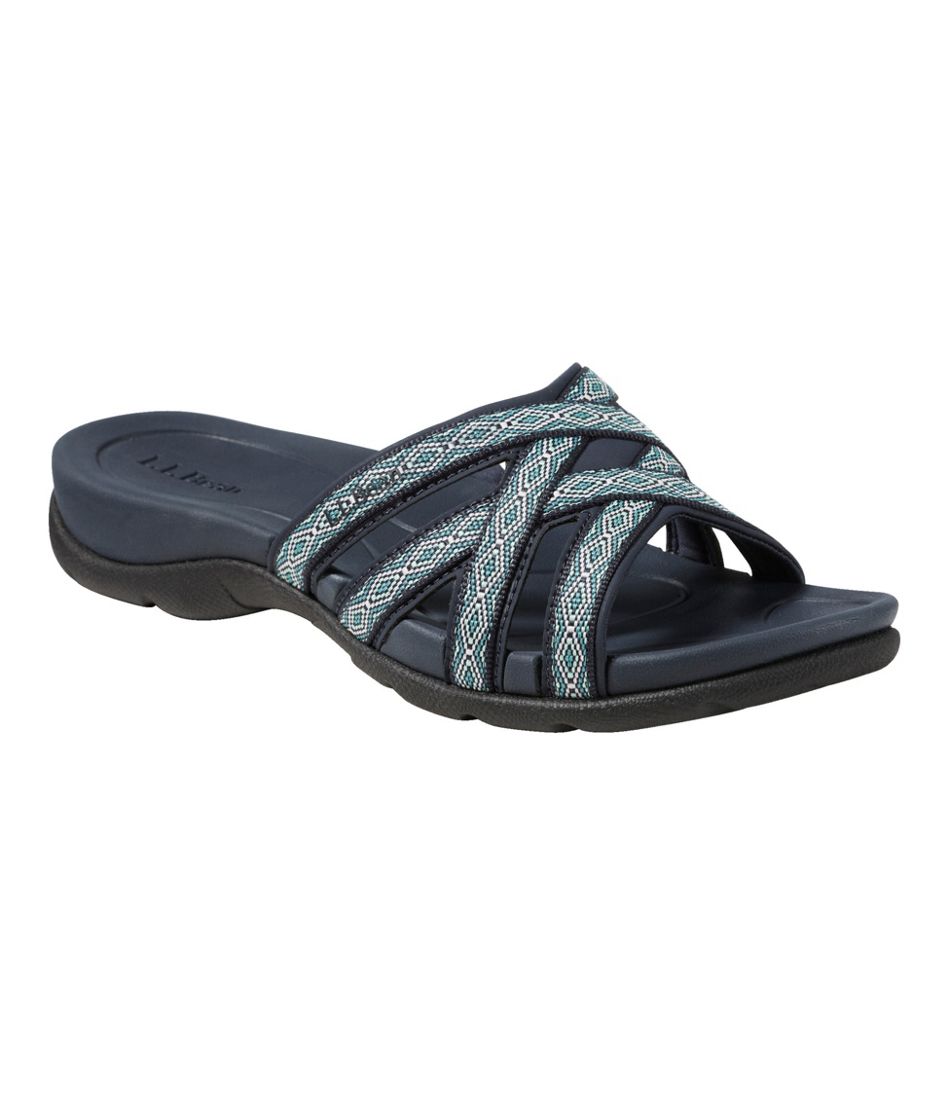 Women's Boothbay Slide Sandals, Print - L.L.Bean Great Value