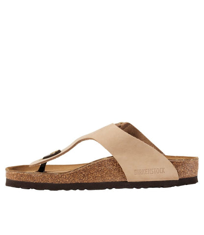 Women's Birkenstock Big Buckle Gizeh Sandals, Nubuck - L.L.Bean Featured