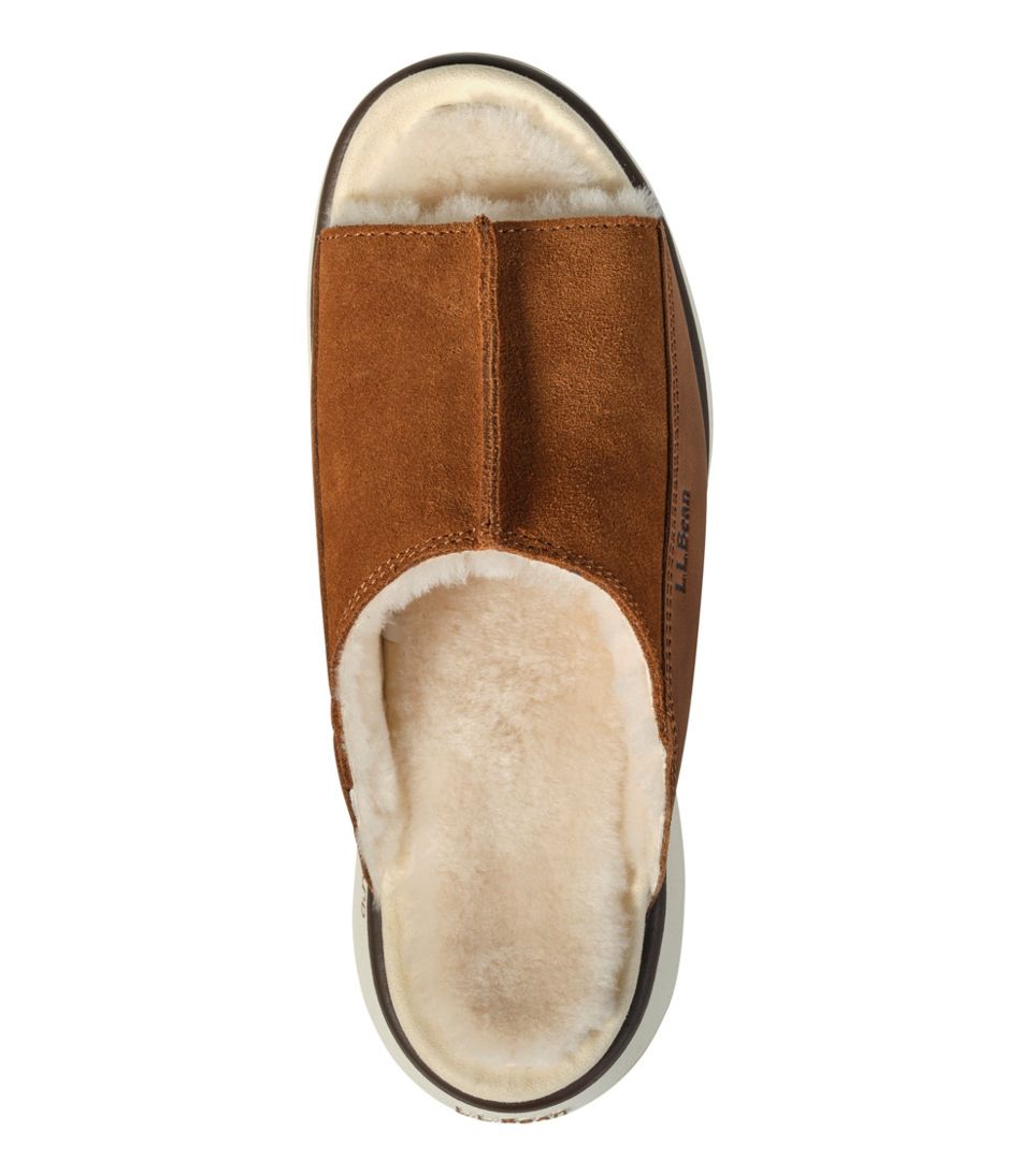 Women's Freeport Slides, Shearling-Lined - L.L.Bean Exclusive