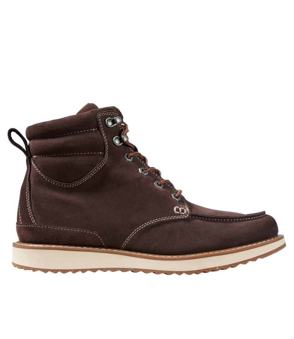 Men's Stonington Boots, Suede Moc-Toe - L.L.Bean Trending