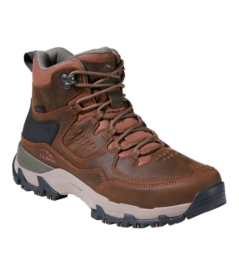 Men's Trail Model X Waterproof Hiking Boots, Leather - L.L.Bean Value