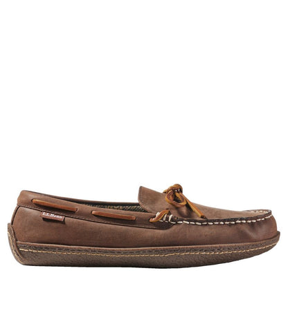 Men's Handsewn Slippers, Flannel-Lined - L.L.Bean Top Pick
