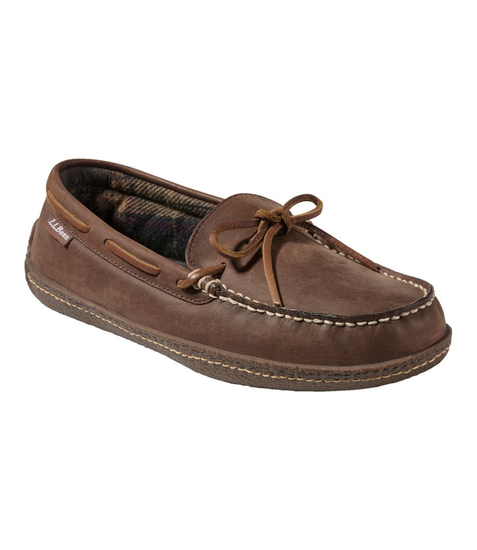 Men's Handsewn Slippers, Flannel-Lined - L.L.Bean Top Pick