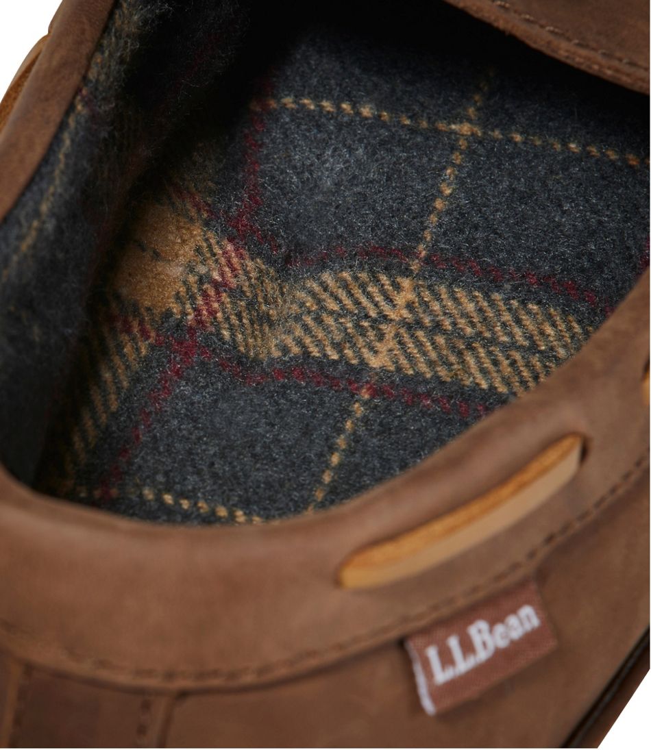 Men's Handsewn Slippers, Flannel-Lined - L.L.Bean Top Pick
