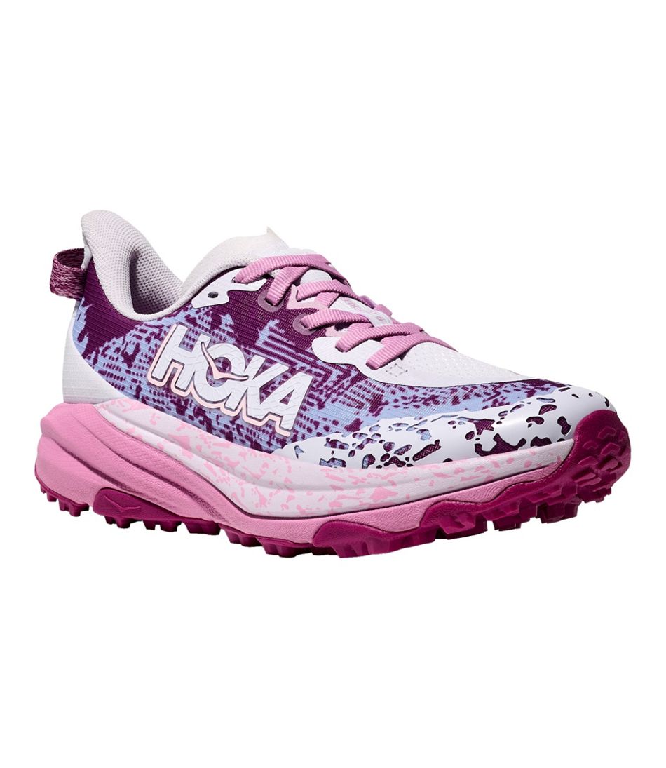 Kids' HOKA Speedgoat 6Y Hiking Sneakers - L.L.Bean Trusted