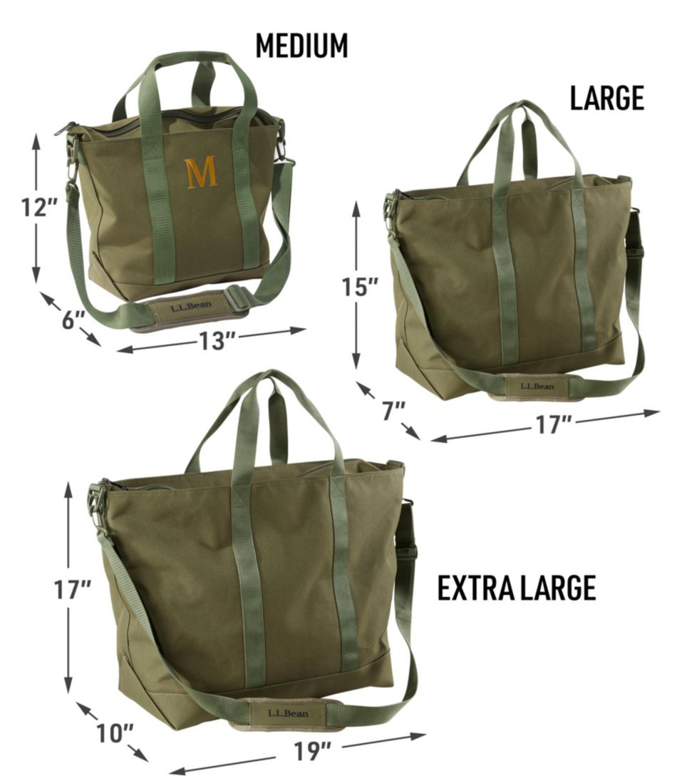 Zip Hunter's Tote Bag With Strap - L.L.Bean Customer Favorite