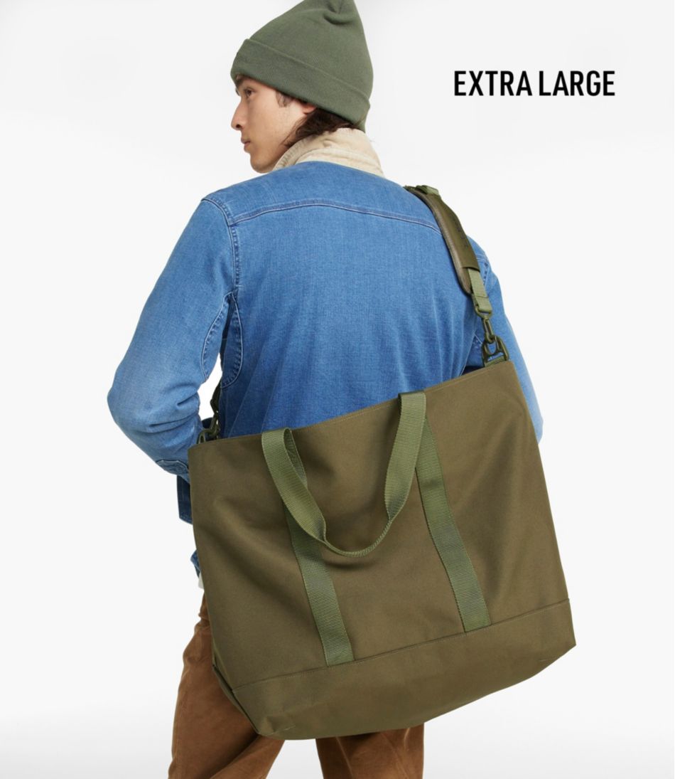 Zip Hunter's Tote Bag With Strap - L.L.Bean Customer Favorite