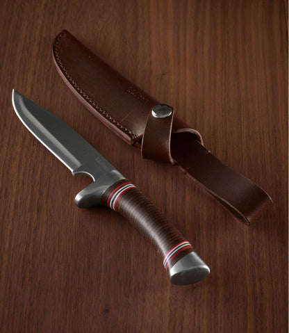 L.L.Bean Stacked Leather Hunting Knife - L.L.Bean Top Pick