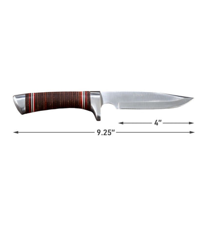 L.L.Bean Stacked Leather Hunting Knife - L.L.Bean Top Pick
