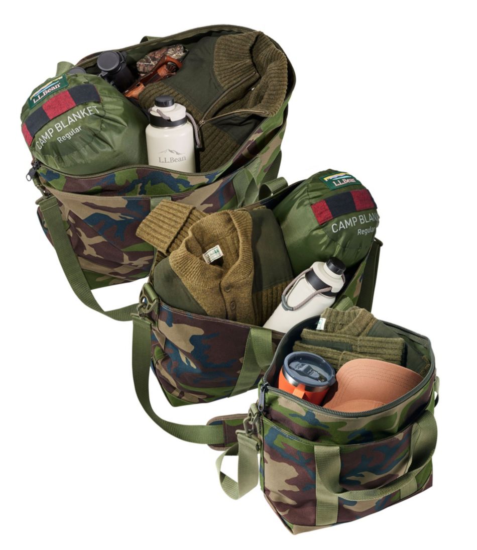Zip Hunter's Tote Bag With Strap, Camo - L.L.Bean Exclusive