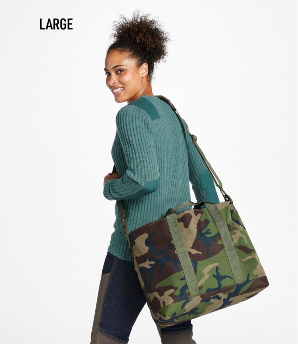 Zip Hunter's Tote Bag With Strap, Camo - L.L.Bean Exclusive