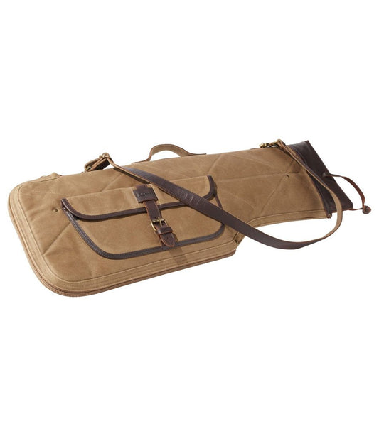 Double L Waxed-Cotton Breakdown Shotgun Case, 28" - L.L.Bean Classic