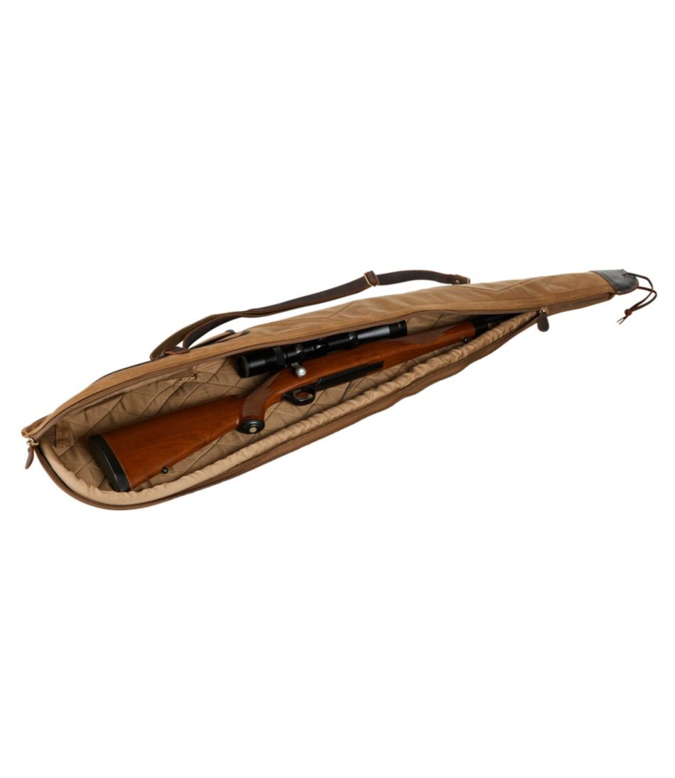 Double L Waxed Cotton Rifle Case - L.L.Bean Featured