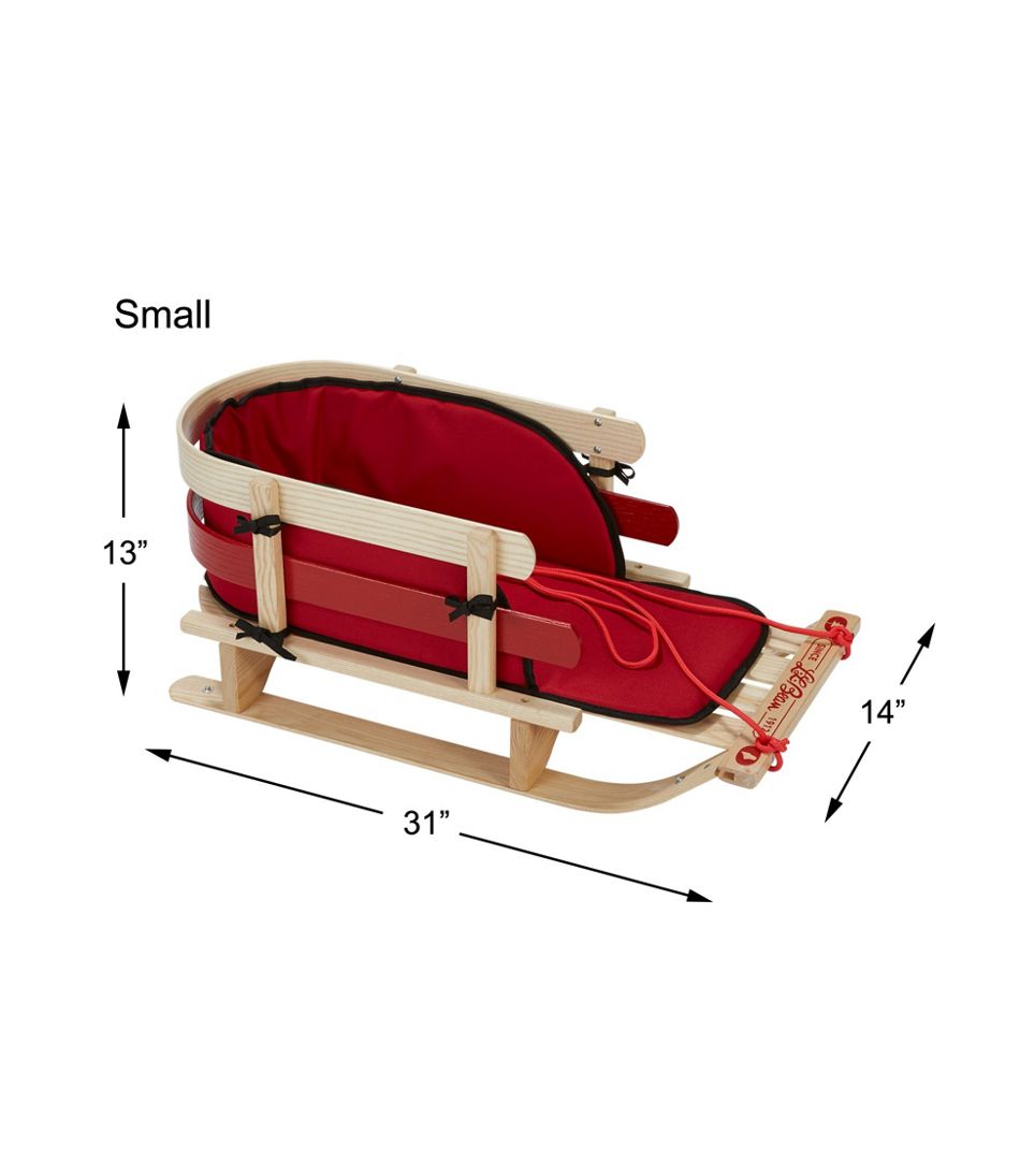Kids' Pull Sled and Cushion Set - L.L.Bean Recommended