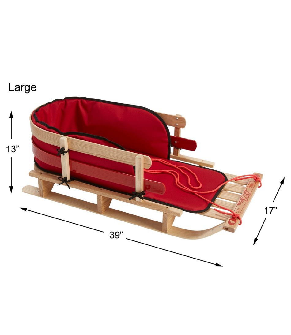 Kids' Pull Sled and Cushion Set - L.L.Bean Recommended