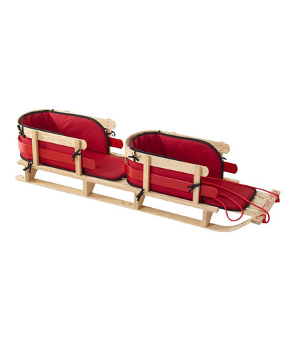 Kids' Pull Sled and Cushion Set, Tandem - L.L.Bean Customer Favorite