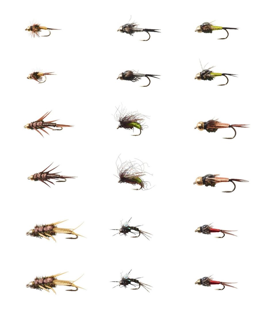 Umpqua 18-Piece Wire Nymph Fly Selection - L.L.Bean Exclusive