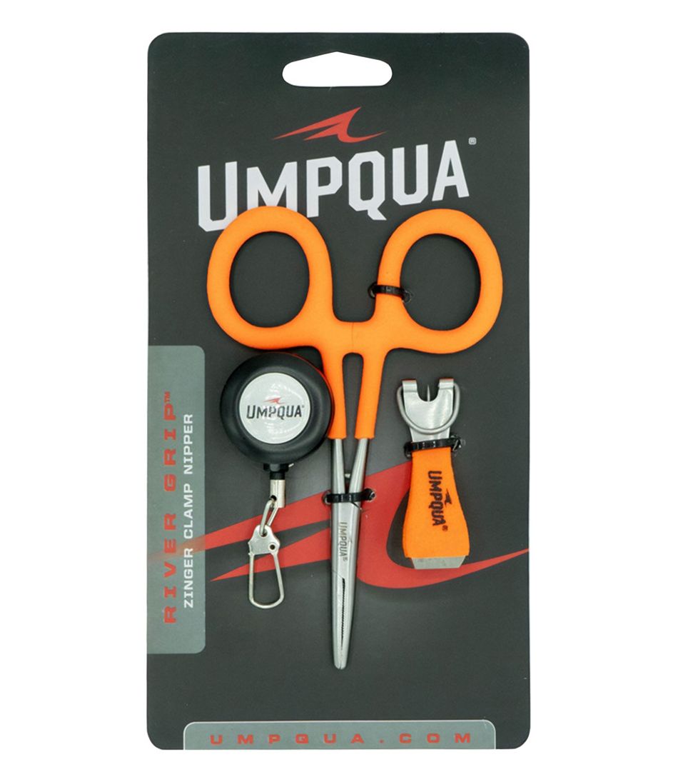 Umpqua River Grip Zinger/Nipper/Forceps Combo - L.L.Bean New