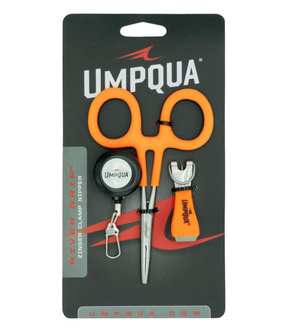 Umpqua River Grip Zinger/Nipper/Forceps Combo - L.L.Bean New