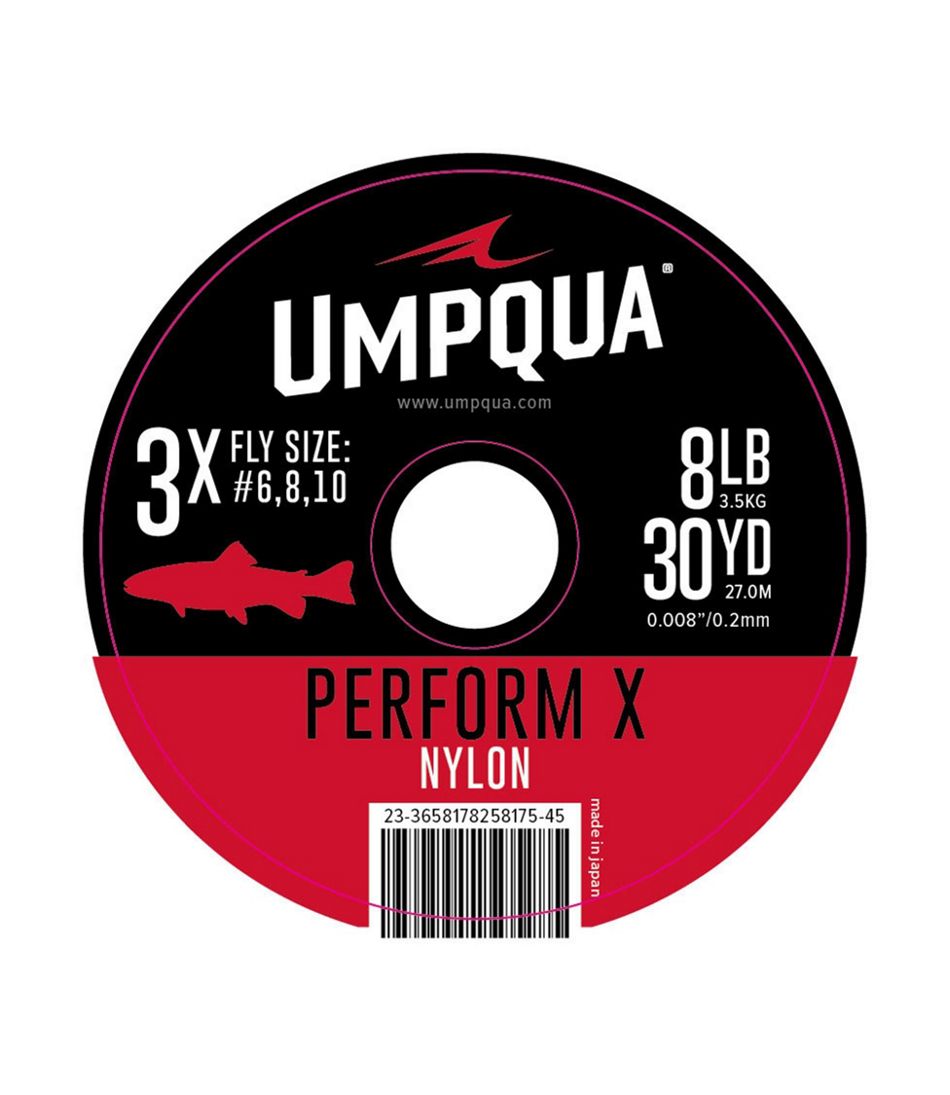 Umpqua Perform X Trout Nylon Tippet 30 Yards - L.L.Bean Recommended