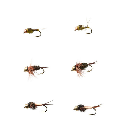 Umpqua Six-Piece Bead Head Nymph Selection - L.L.Bean Great Value