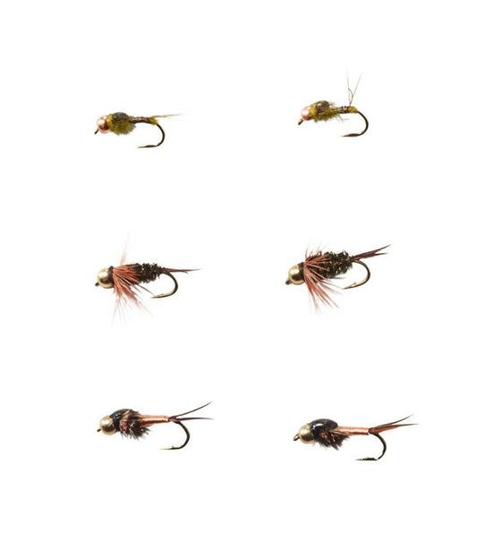 Umpqua Six-Piece Bead Head Nymph Selection - L.L.Bean Great Value