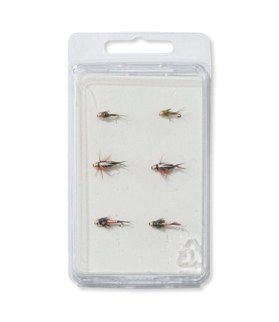 Umpqua Six-Piece Bead Head Nymph Selection - L.L.Bean Great Value