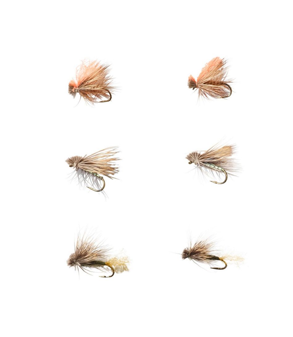 Umpqua Six-Piece Caddis Dry Fly Selection - L.L.Bean Quality