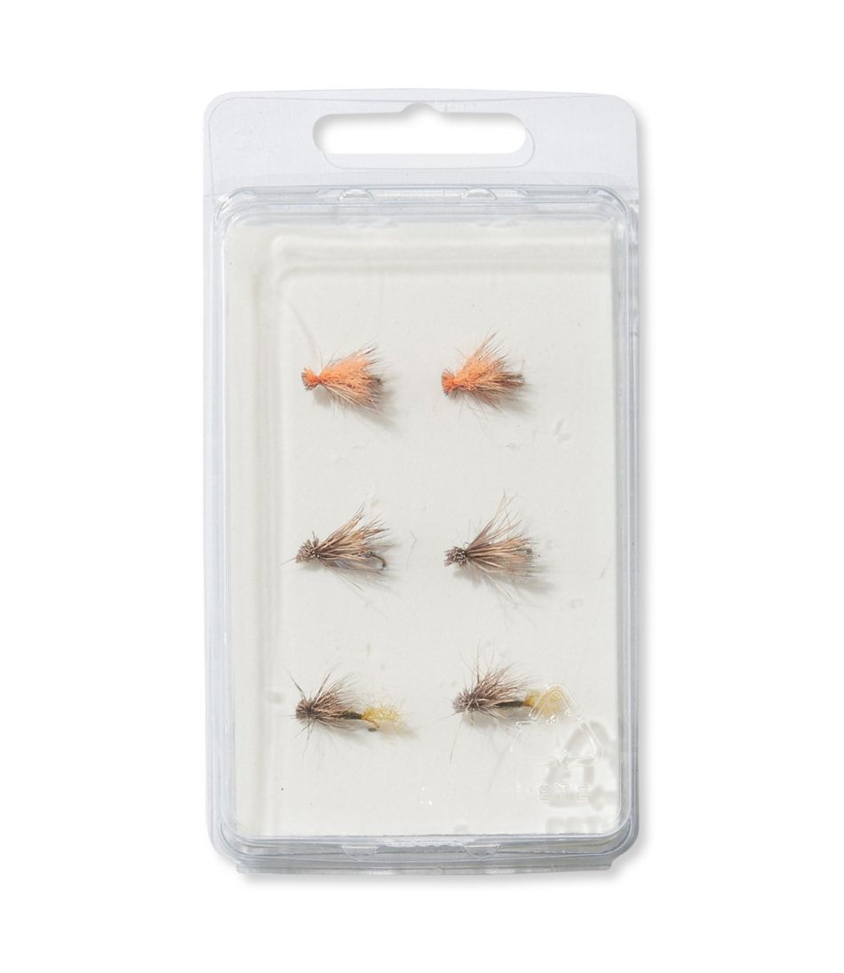 Umpqua Six-Piece Caddis Dry Fly Selection - L.L.Bean Quality