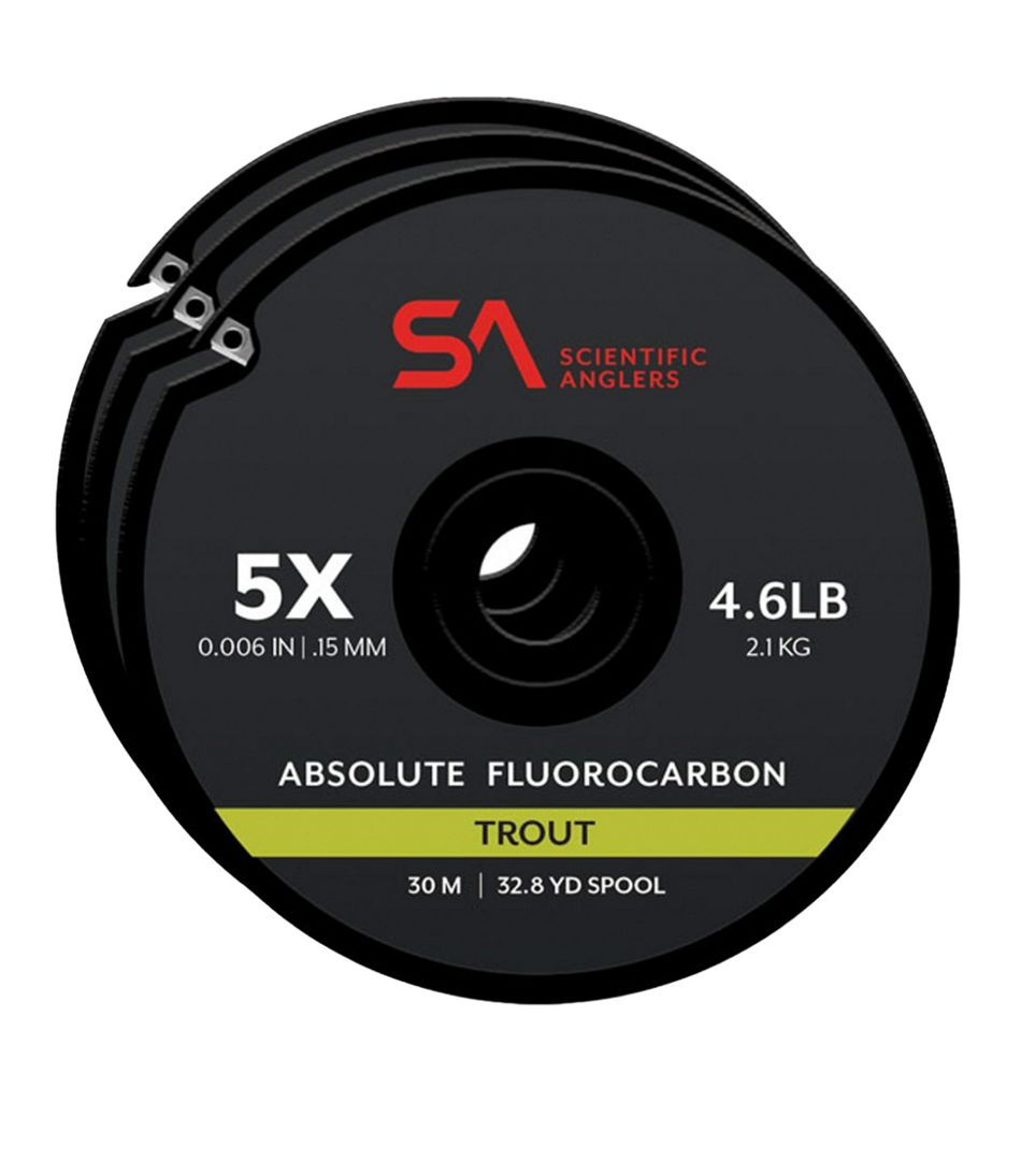 Scientific Anglers Absolute Fluorocarbon Tippet Pack, 30 meter - L.L.Bean Recommended