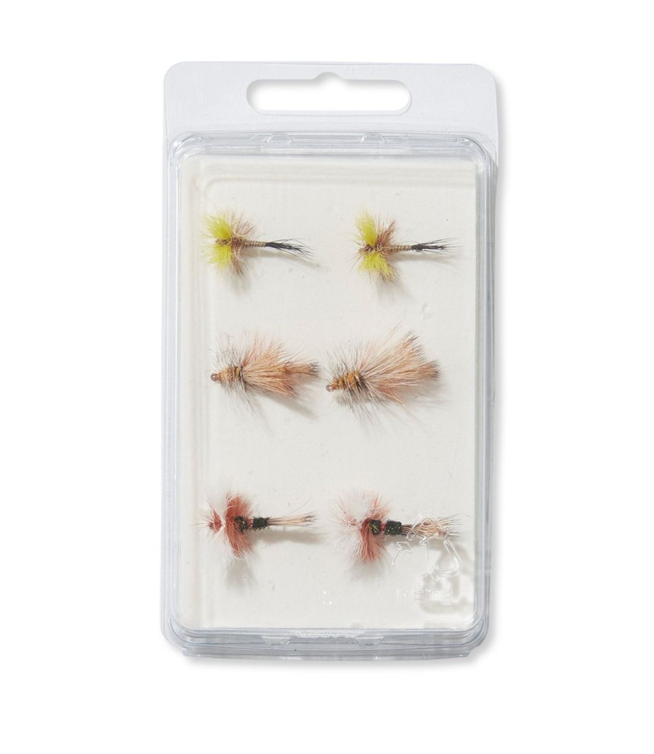 Umpqua Six-Piece Pocket Water Dry Fly Selection - L.L.Bean Great Value