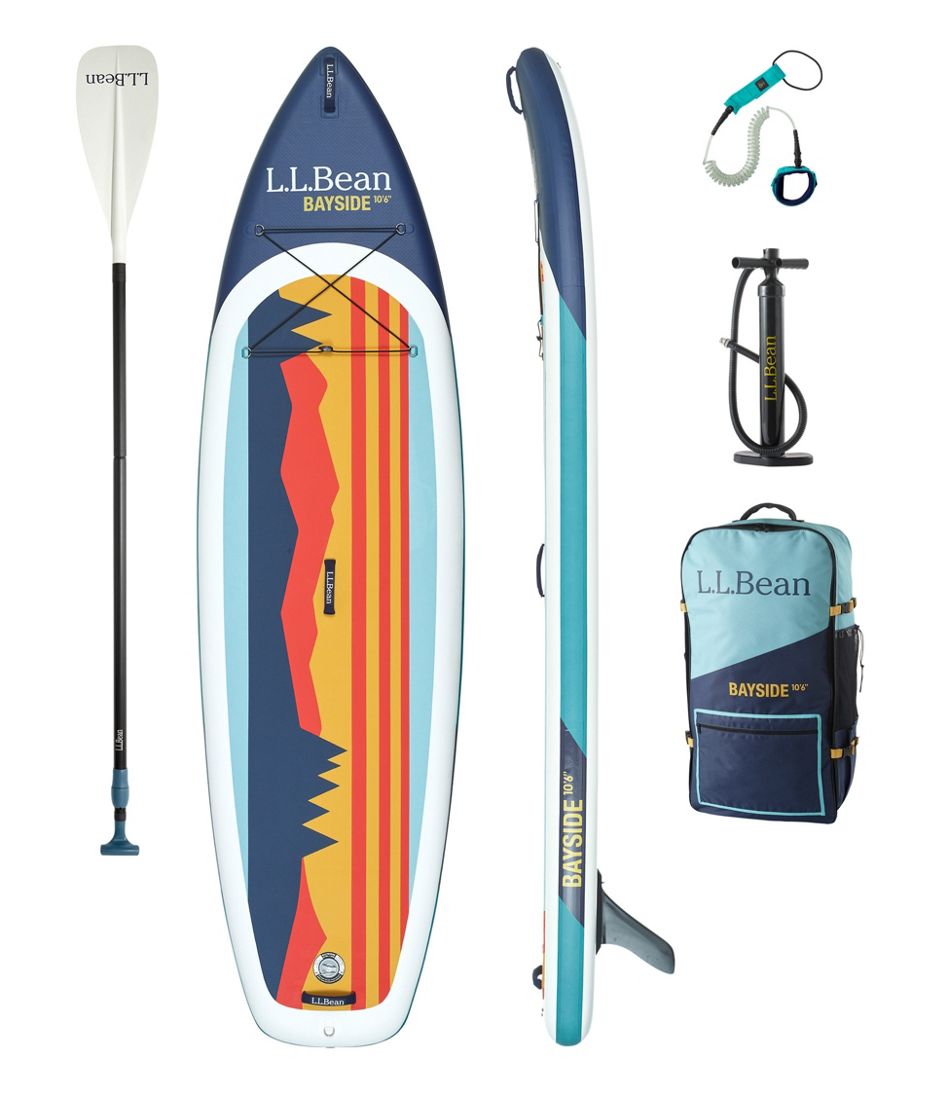 L.L.Bean Bayside Inflatable SUP Package, 10'6" - L.L.Bean Exclusive