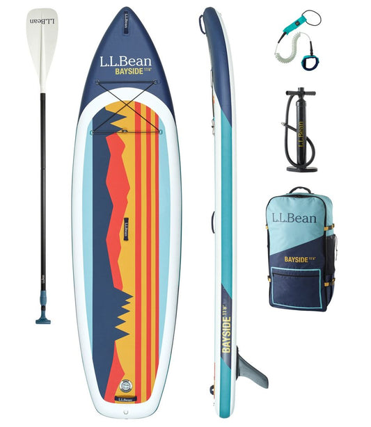 L.L.Bean Bayside Inflatable SUP Package, 11'6" - L.L.Bean Great Value