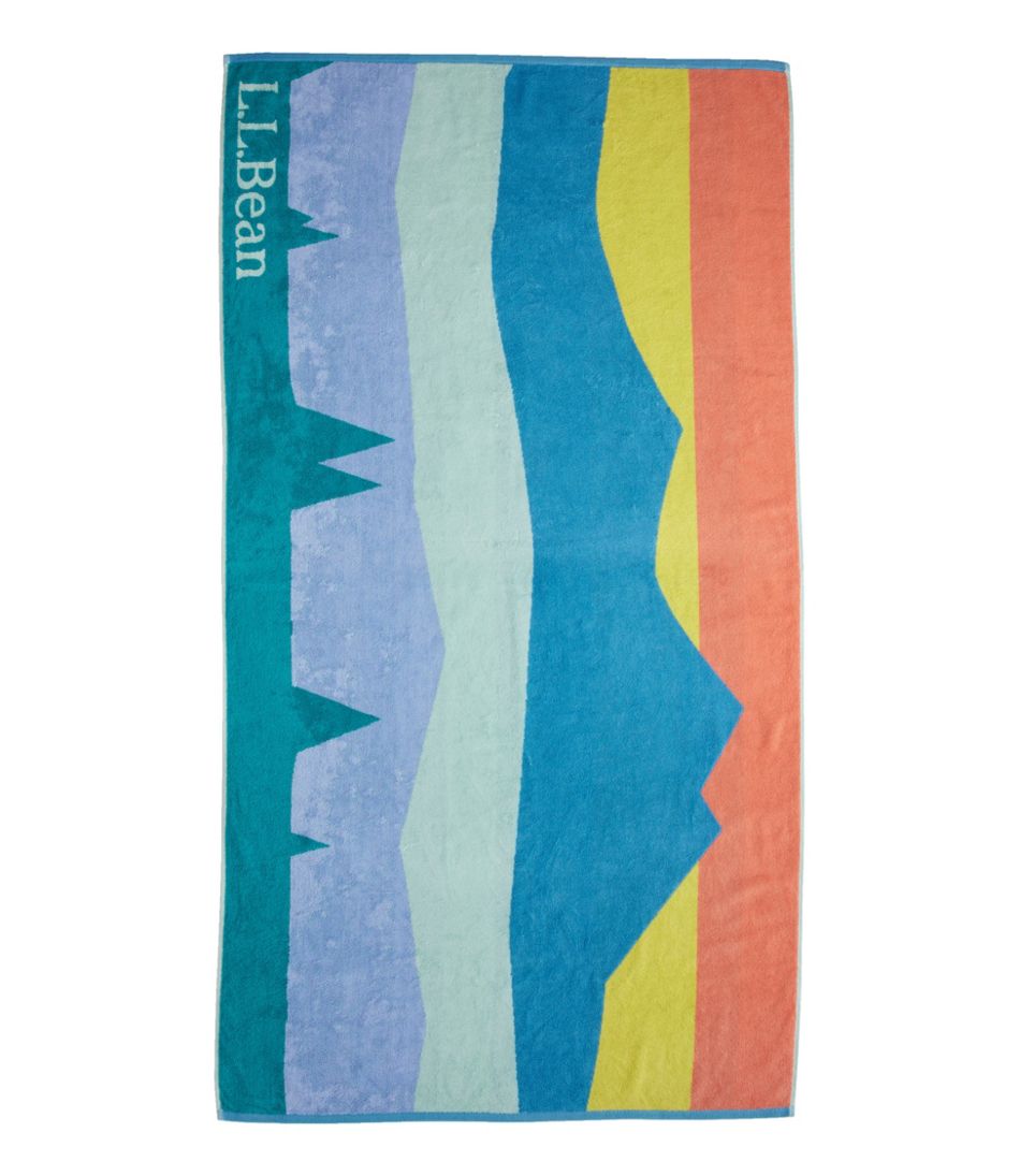 Seaside Beach Towel, Colorbars Scenic - L.L.Bean Everyday