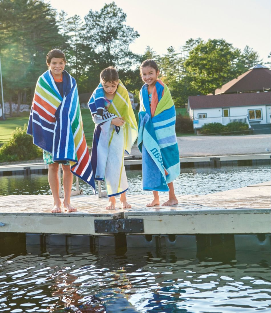 Seaside Beach Towel, Colorbars Scenic - L.L.Bean Everyday